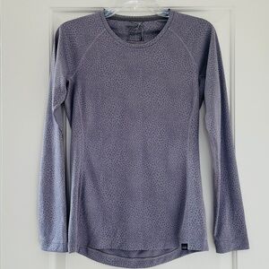 Patagonia Women's Capilene Midweight Crew (Size S/Grayish light purple)